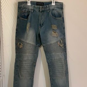 Men’s Biker Jeans